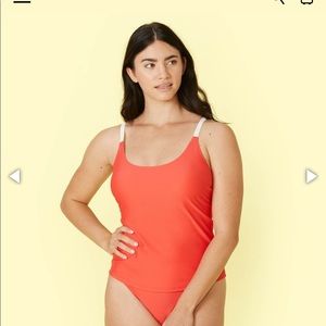 NWT SummerSalt red tankini top